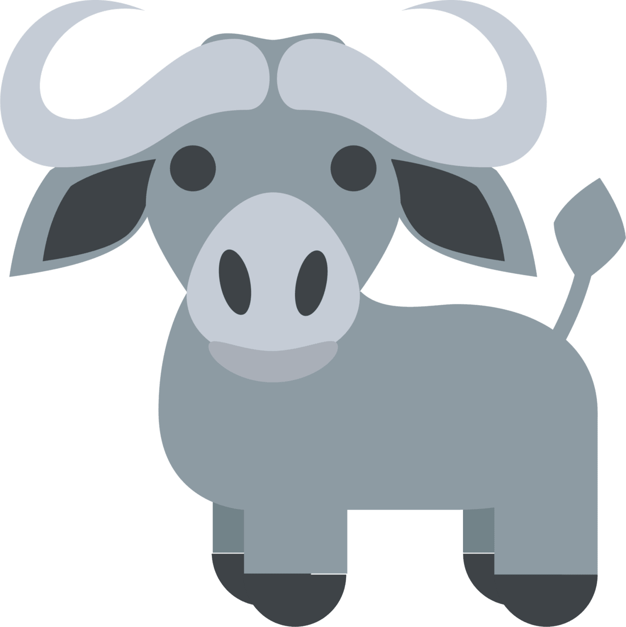 Water buffalo emoji for clipart picture