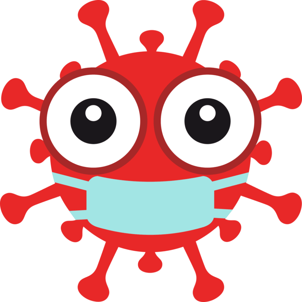 Bacteria higiene das os clipart vector