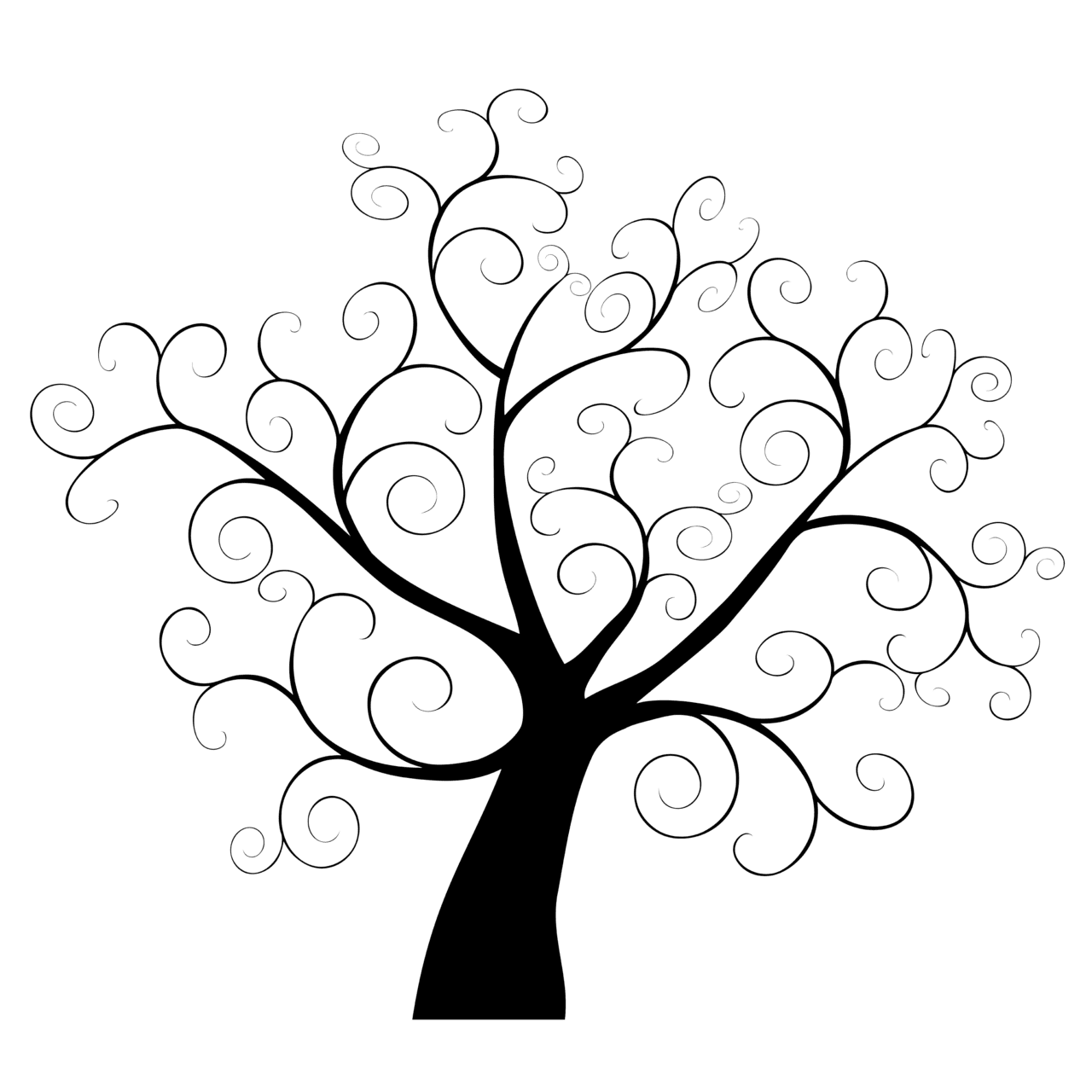 Family tree pin page clipart clip art