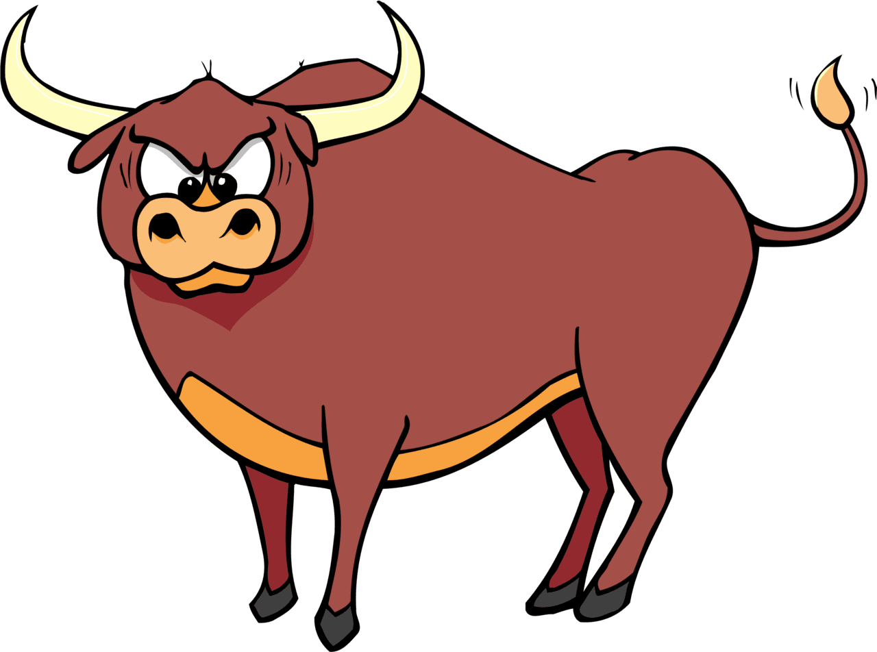 Bull vector clipart images