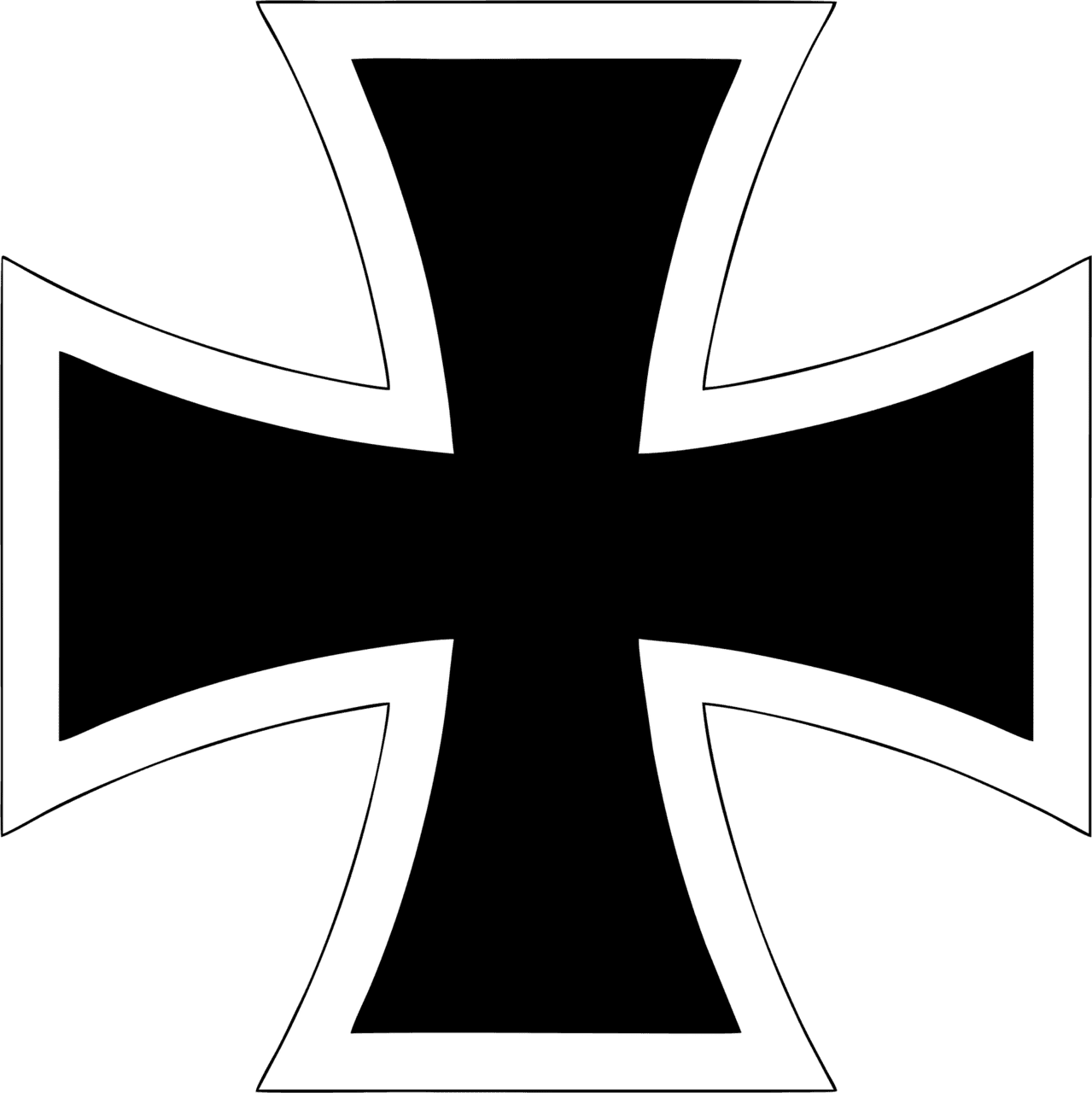 Cross black and white clipart images