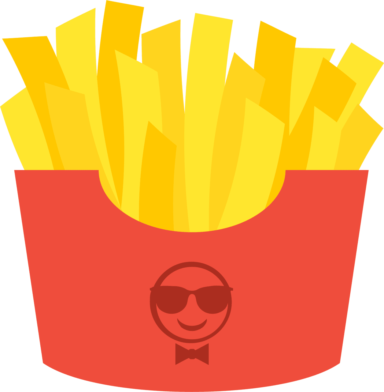 French fries emoji for clipart image