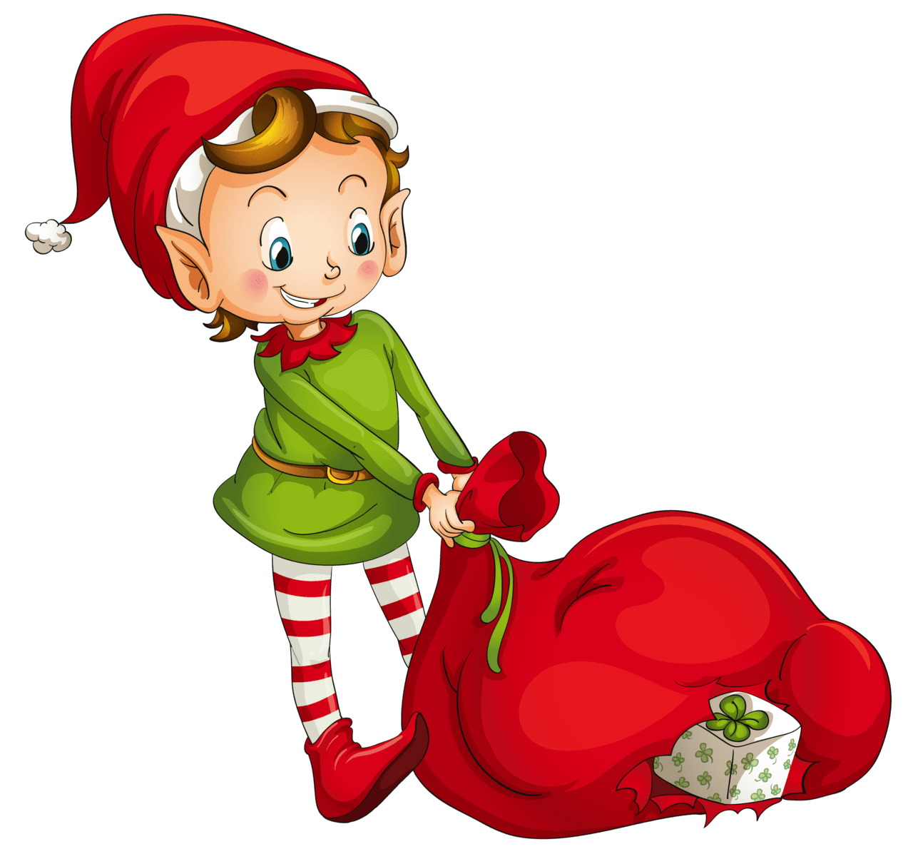 Christmas elf pictures clipart