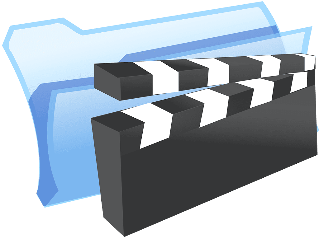 Movie folder tim clipart background