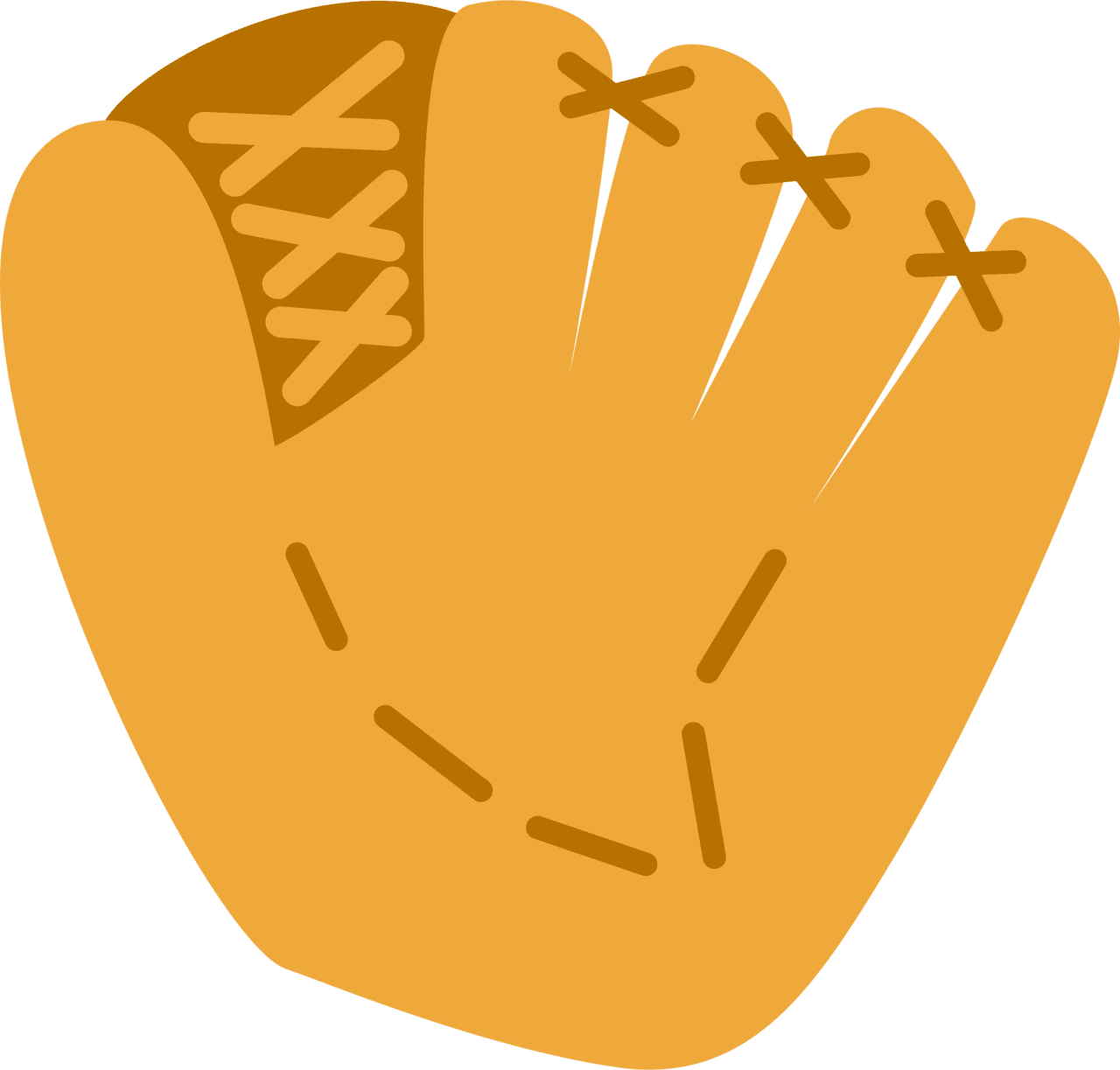 Baseball glove vector clipart images 2