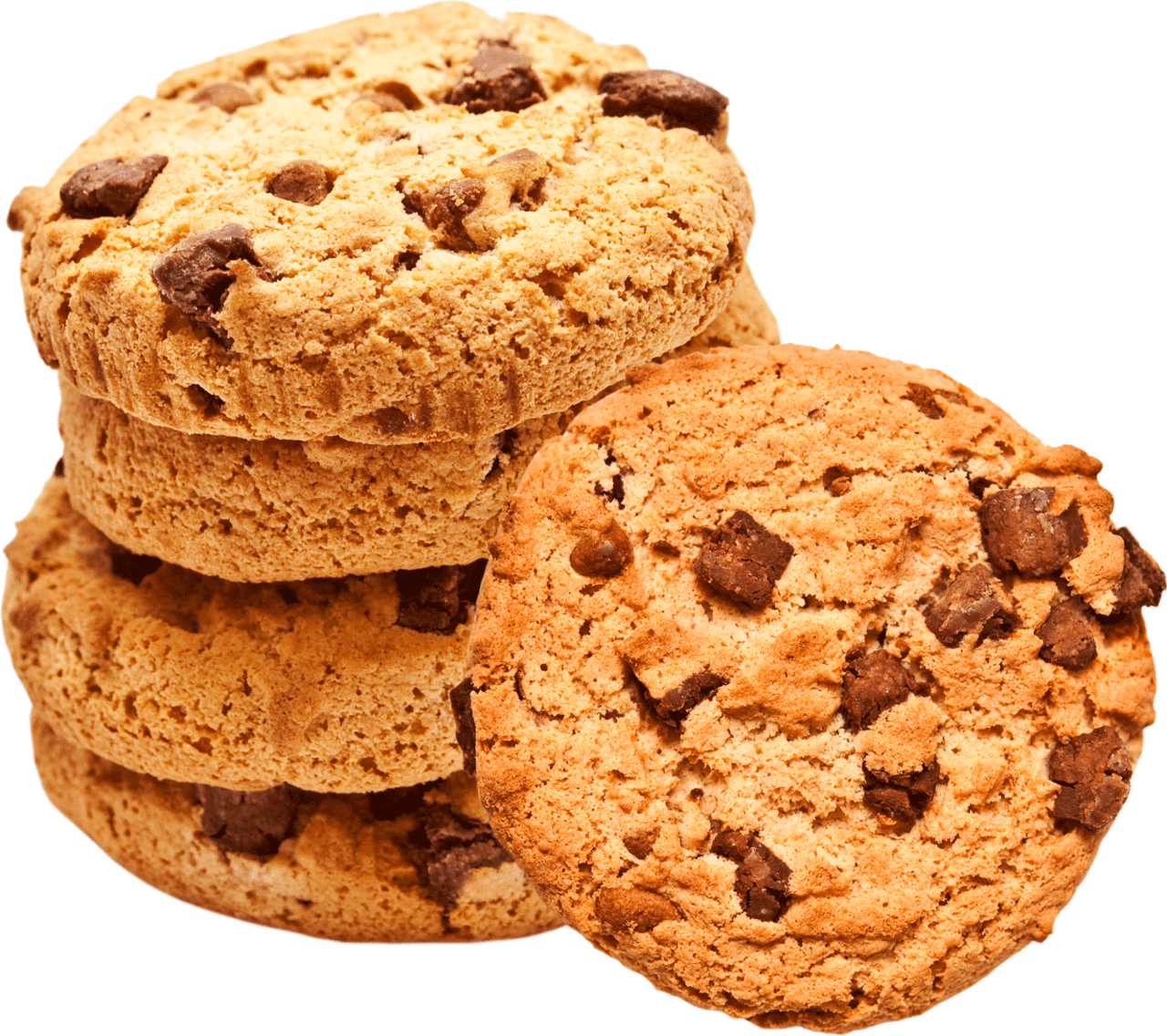 Chocolate chip cookie image size clipart 4