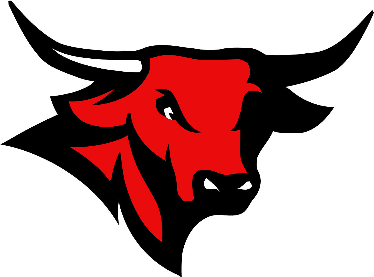 Red bull clipart mascot omaha mavericks full size image
