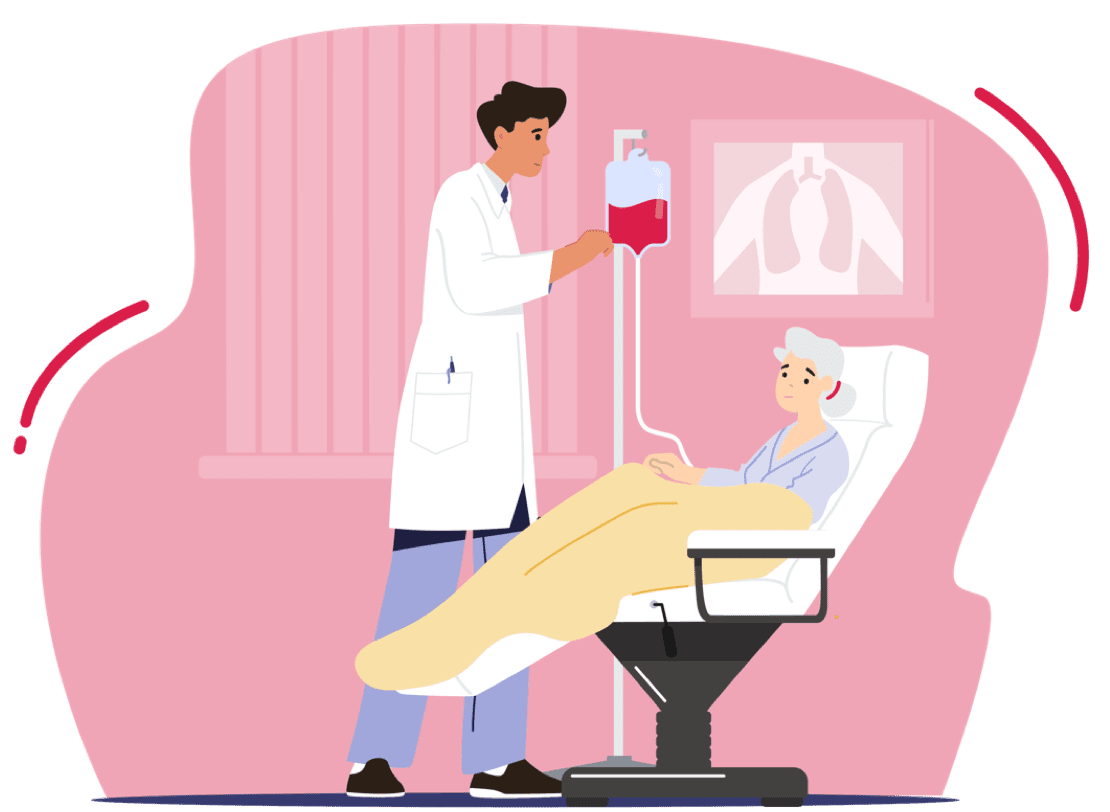 Hospitalized in hospital treatment clipart transparent