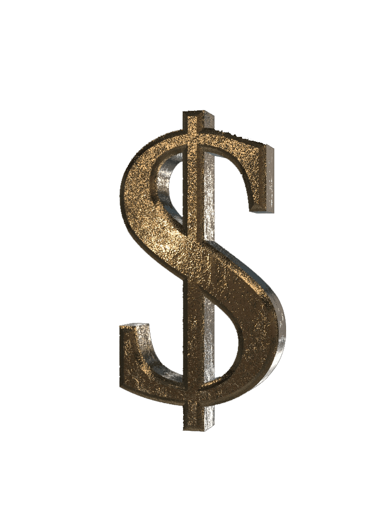 Dollar symbol footages clipart vector
