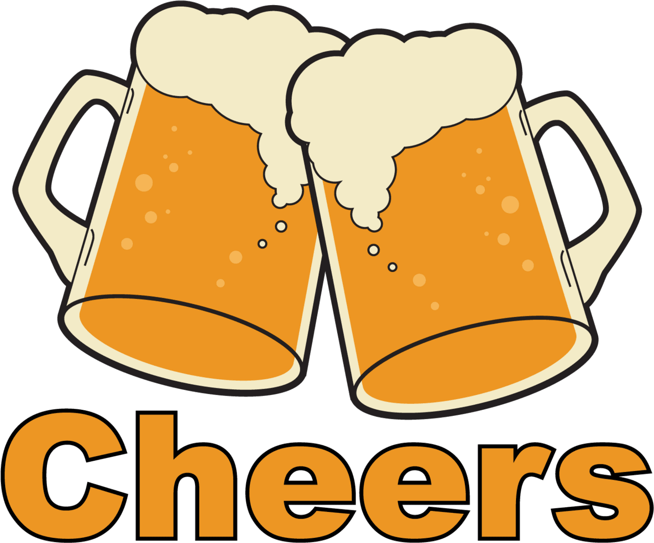 Beer mug clipart glasses cheers image