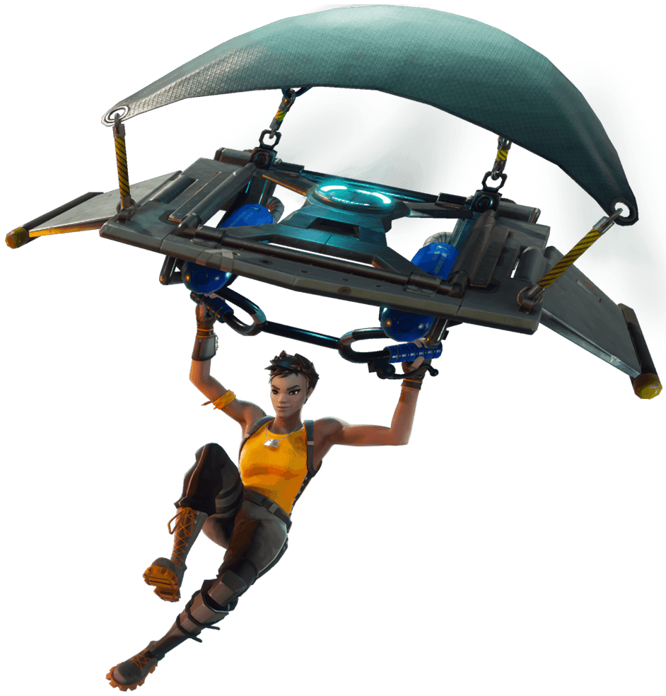 Fortnite parachute clipart background