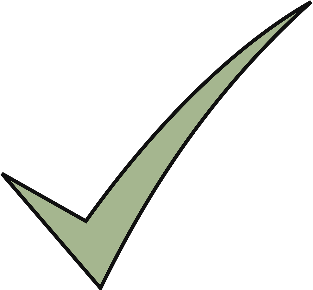 Tick symbol right mark check vector graphic clipart