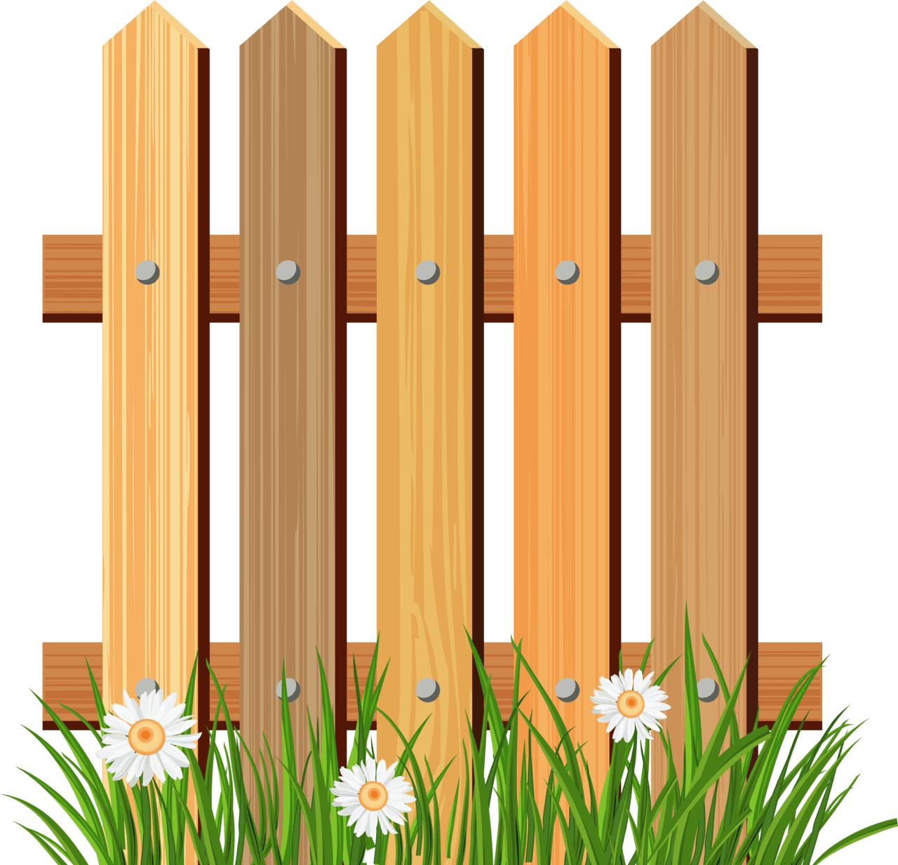 Fence getty villa clipart vector