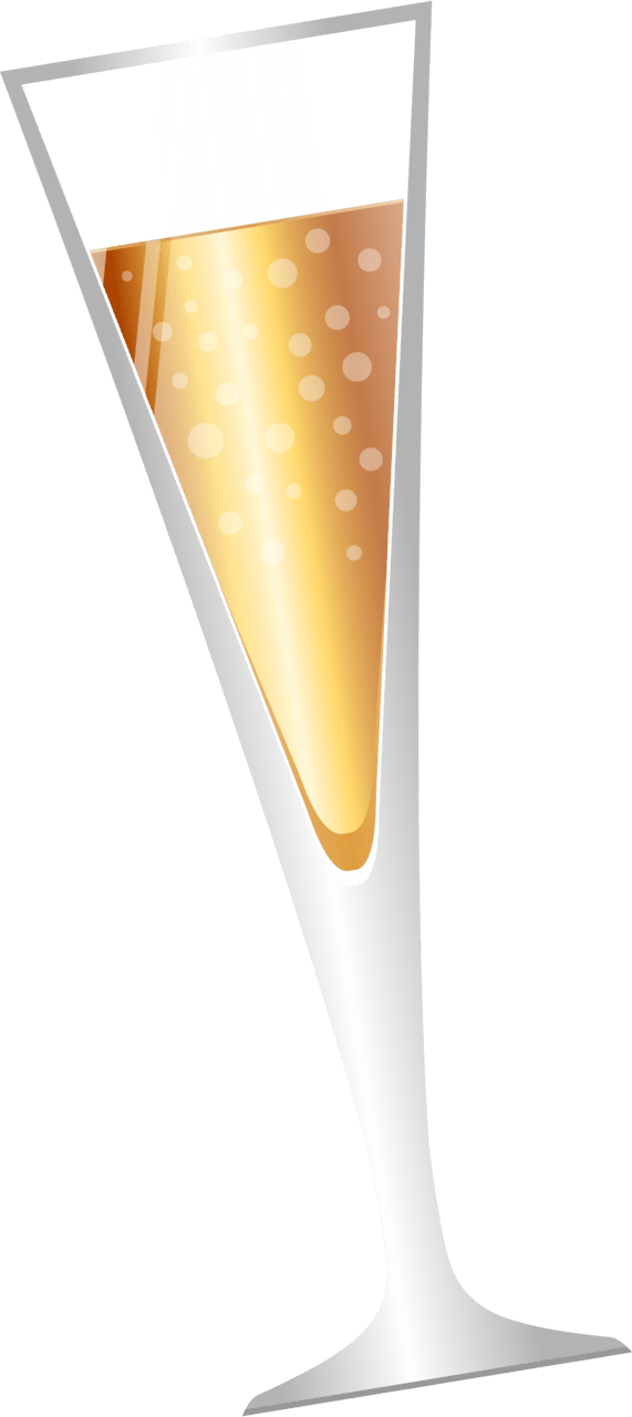 Champagne glass vector clipart images