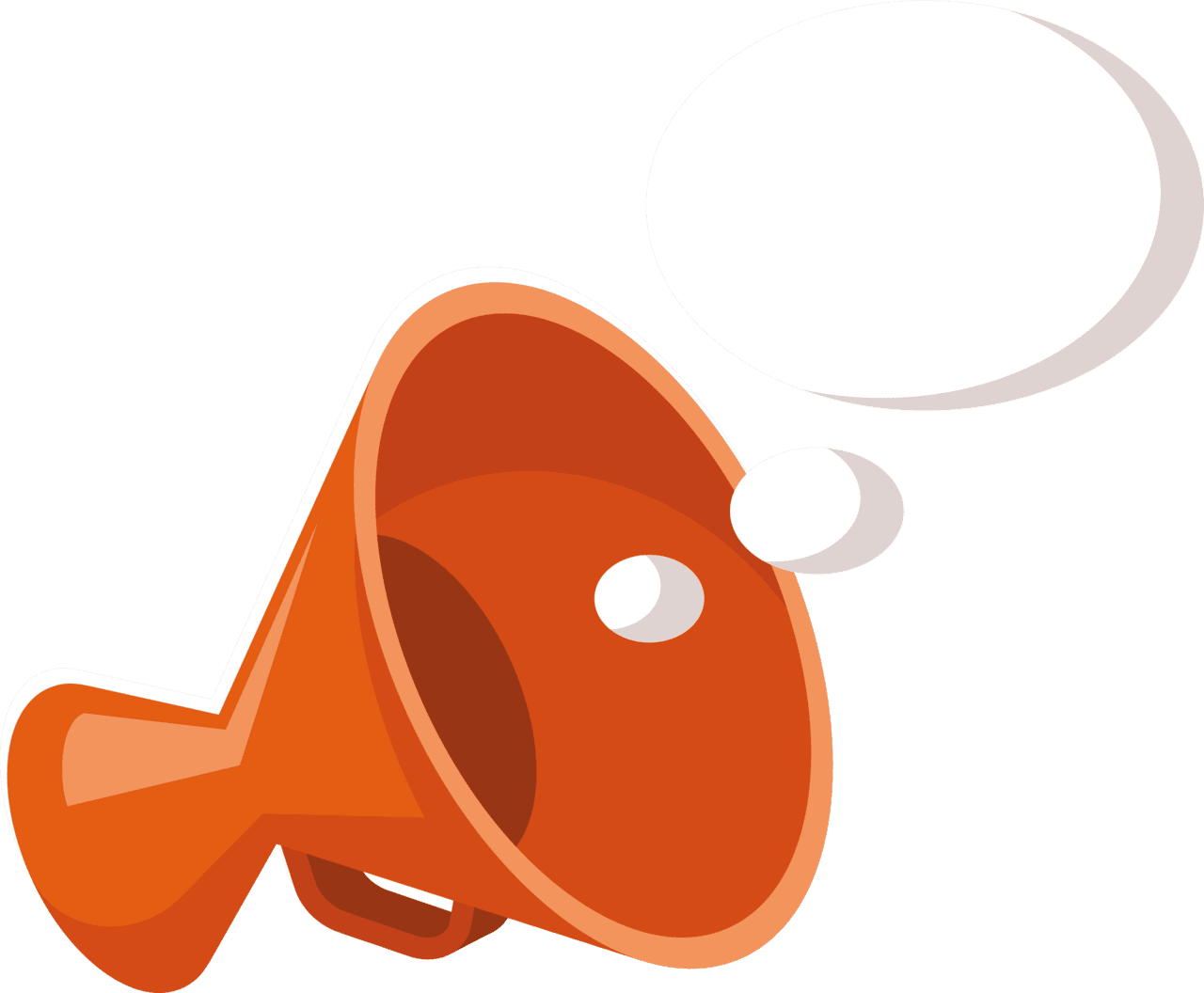 Cheer megaphone speech bubble vector clipart images