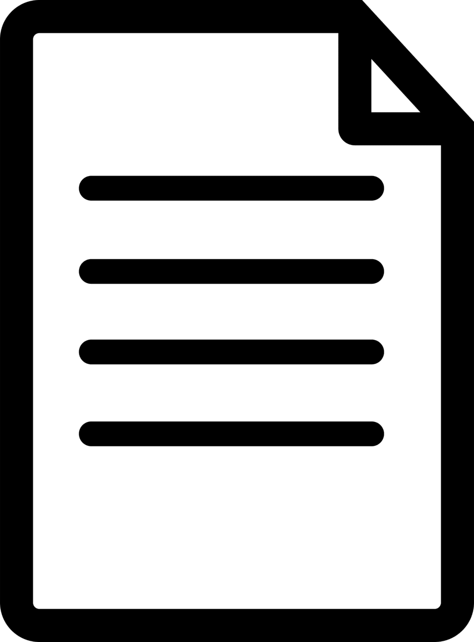 Document clipart picture