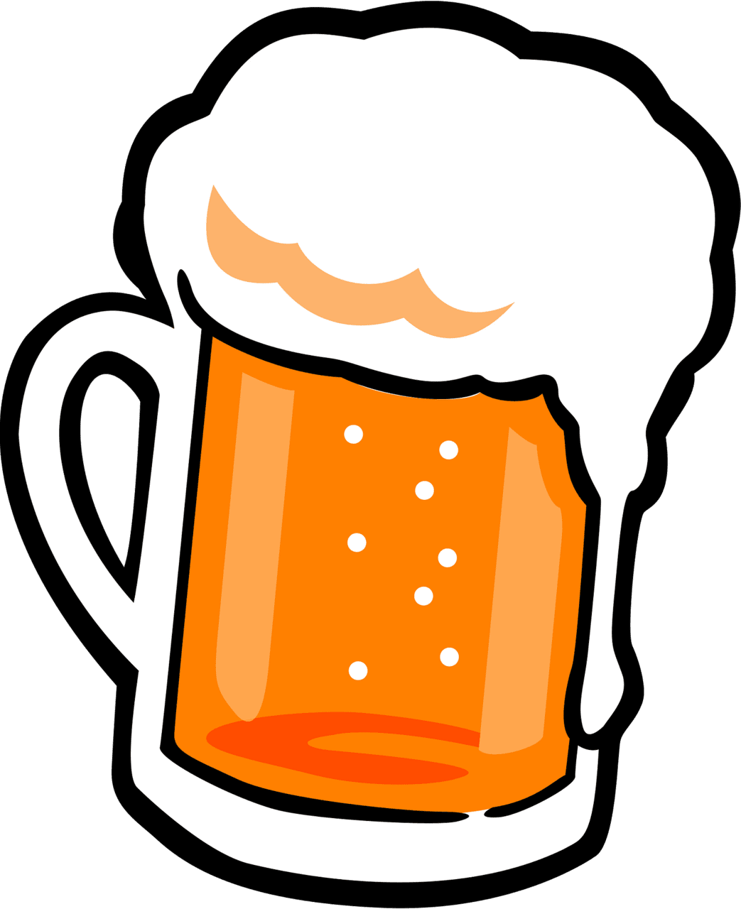 Beer mug in vector clipart images