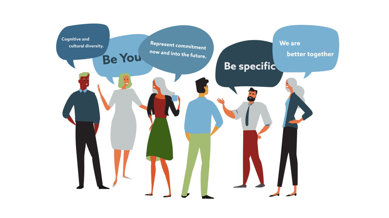 Our mitment to diversity equity and inclusion clipart photo