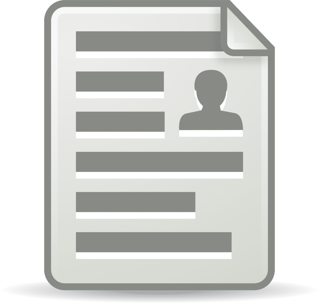 Office document vector clipart image photo cc images