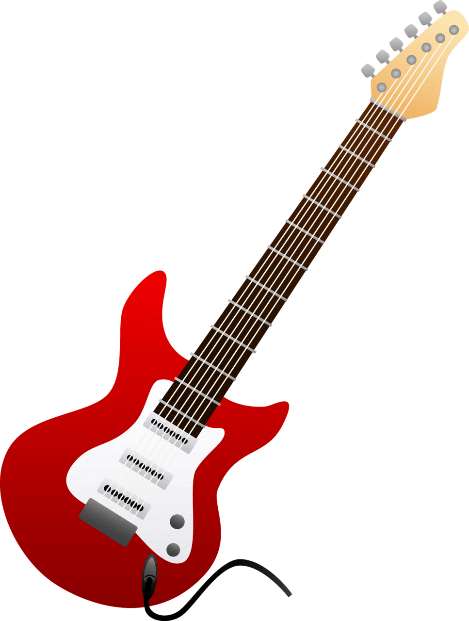Electric guitar vector clipart images