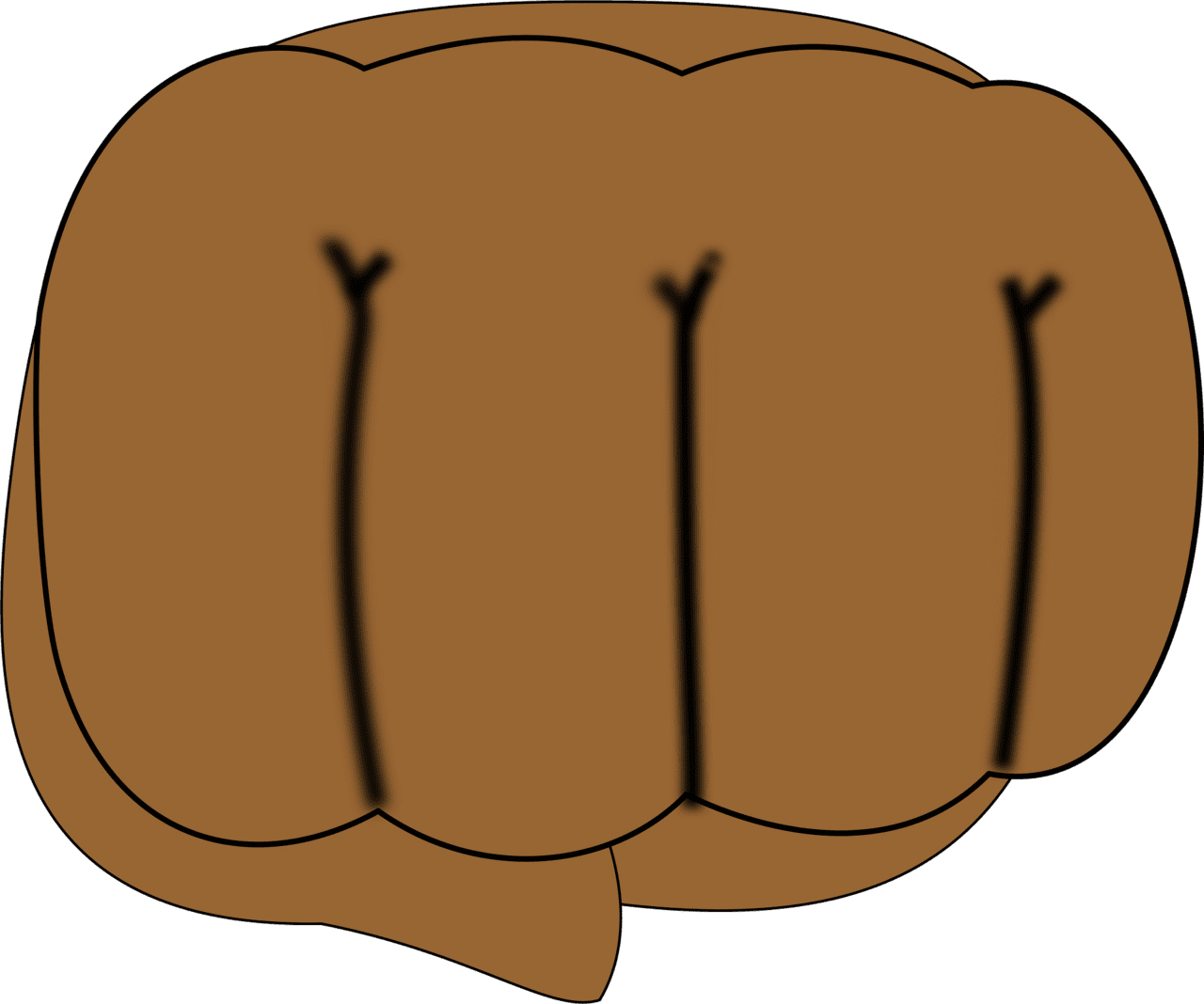 Fist vector clipart images 3
