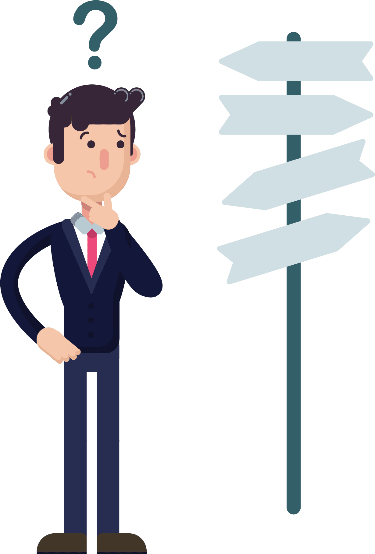 Confused ssc bined graduate level examination clipart confuse picture