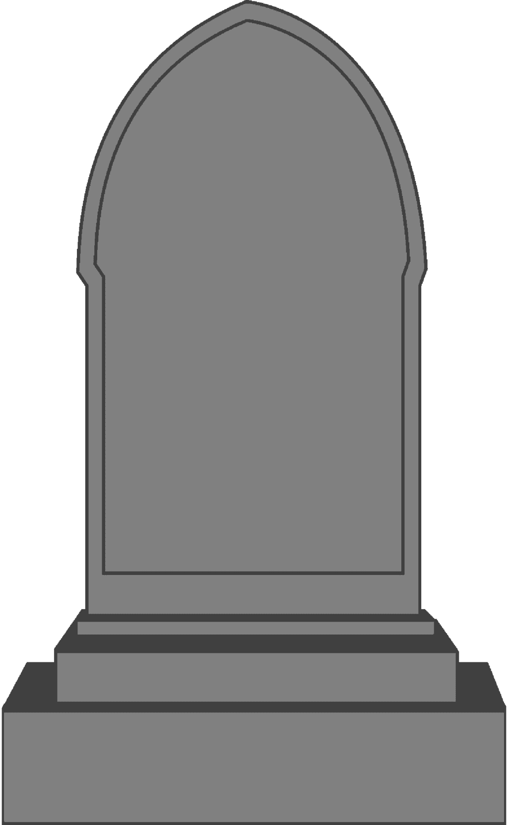 Tombstone gravestone image size clipart