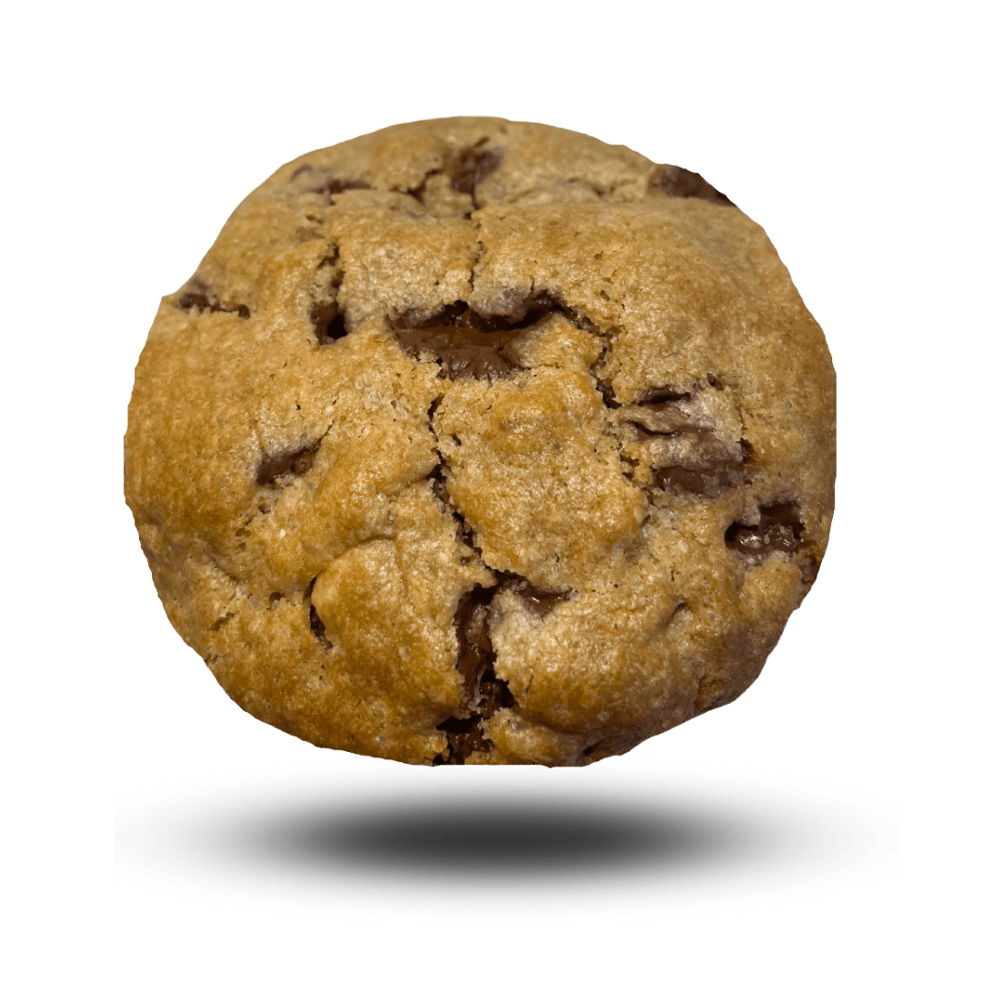 Chocolate chip cookie hojicha mochi fluffy bean clipart logo