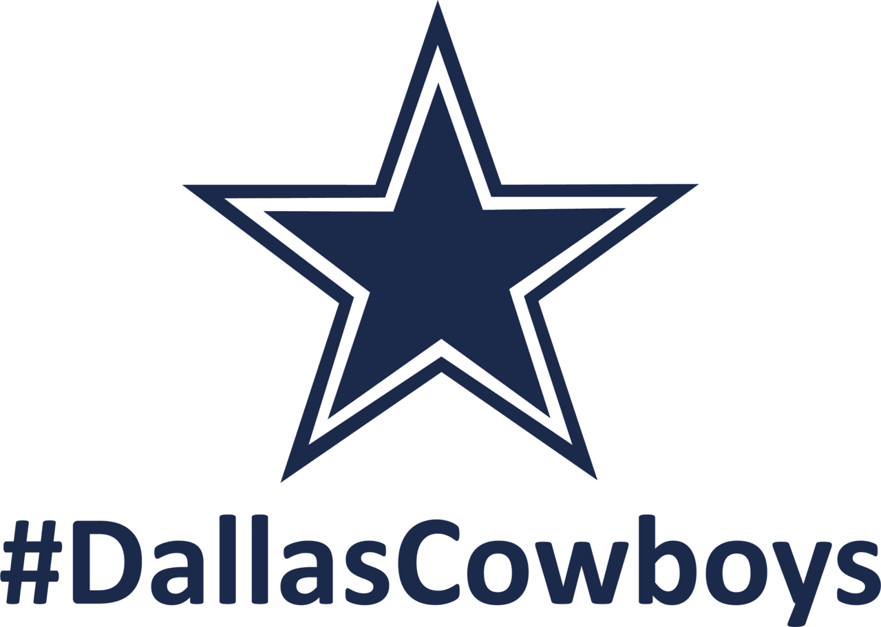 Dallas cowboys ripped logo cricut clipart