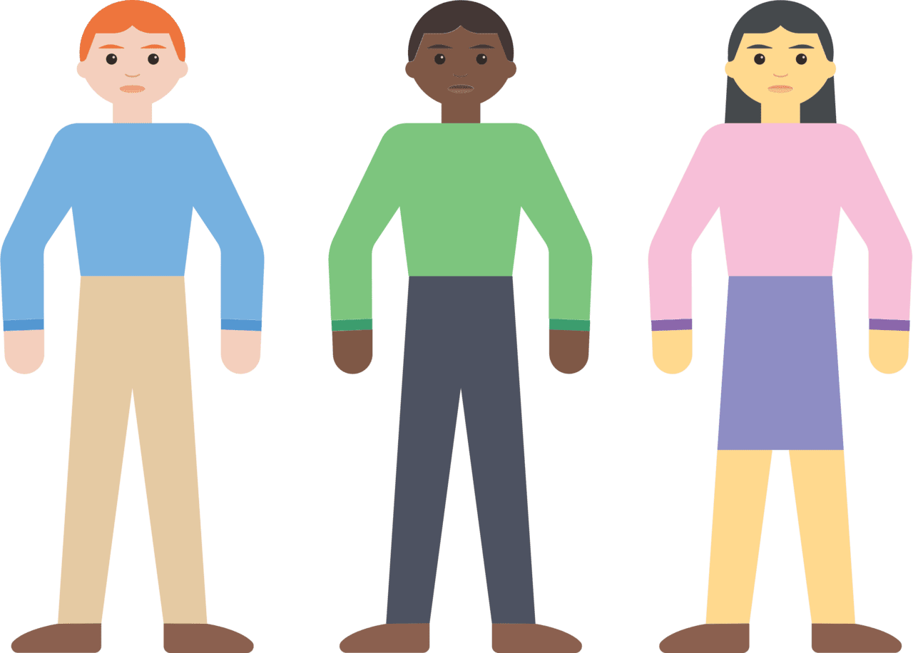Diversity vector clipart images 6
