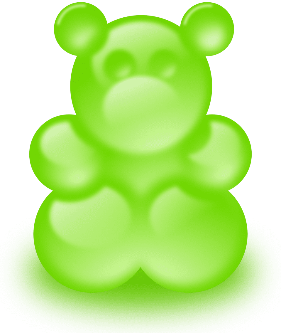 Clipart image gummy bear sort of id