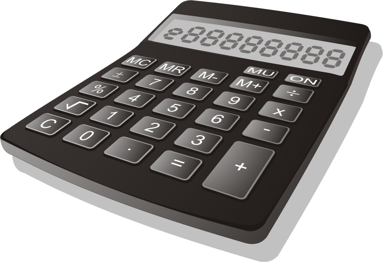 Calculator image size clipart