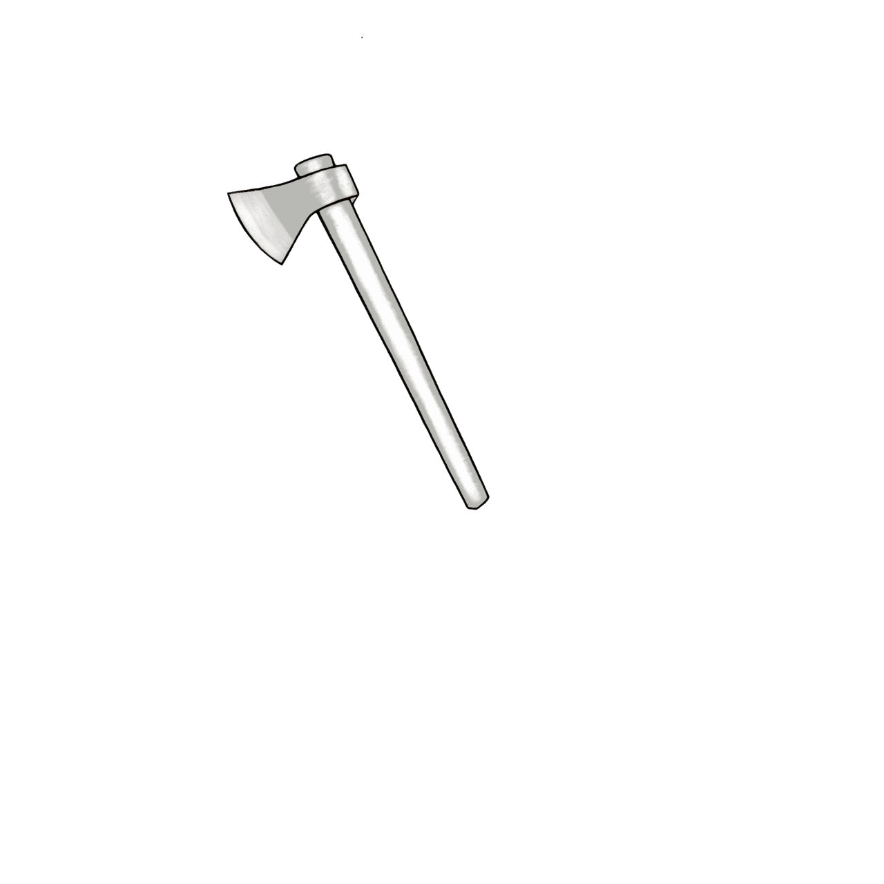 Axe cartoon clipart vector