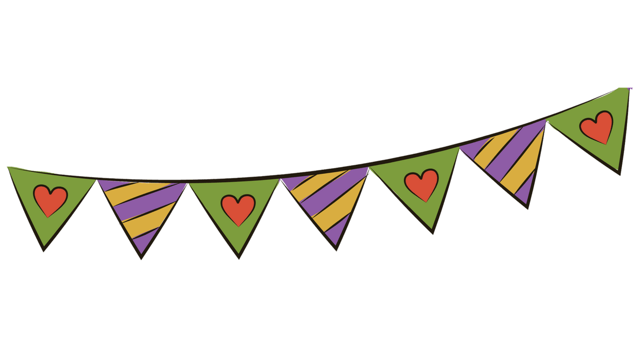 Flag clipart black and white fiesta clip art