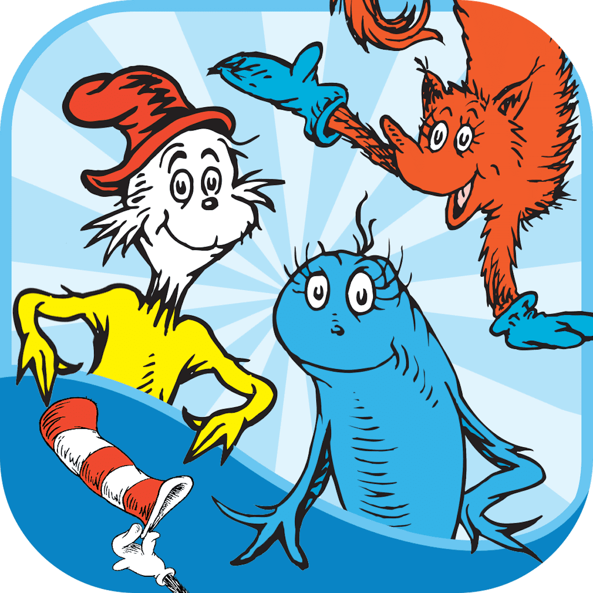 Dr suess seuss deluxe books app encourages children to read play and learn my four more clipart background