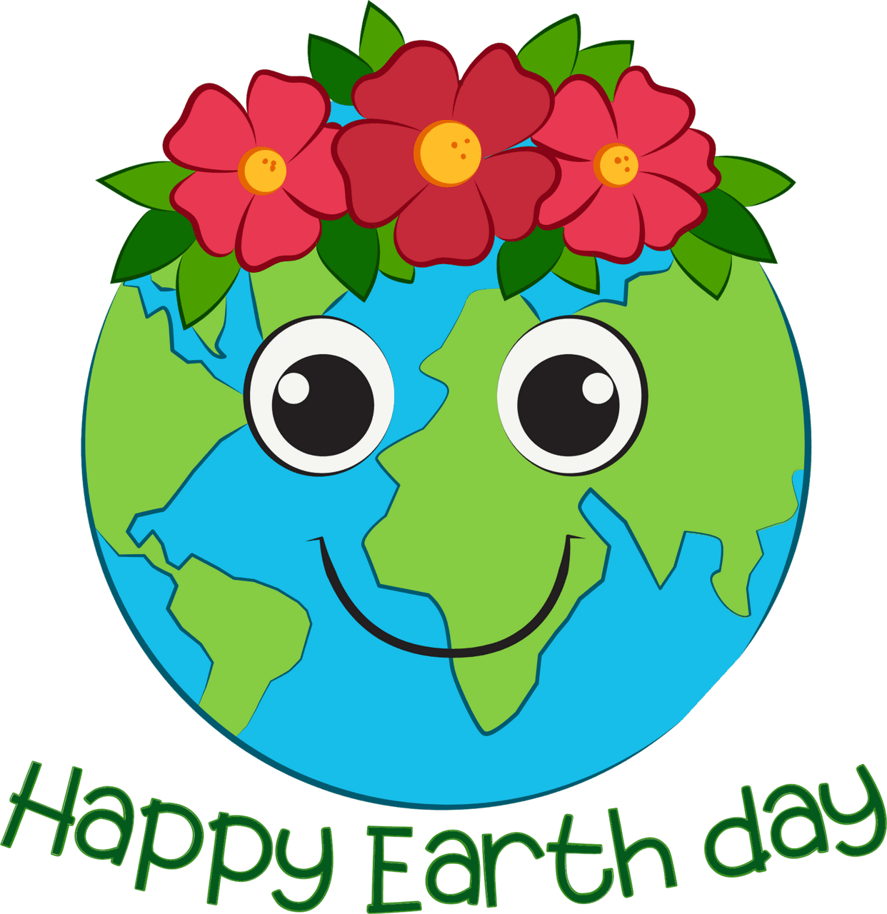 Earth day vector clipart images