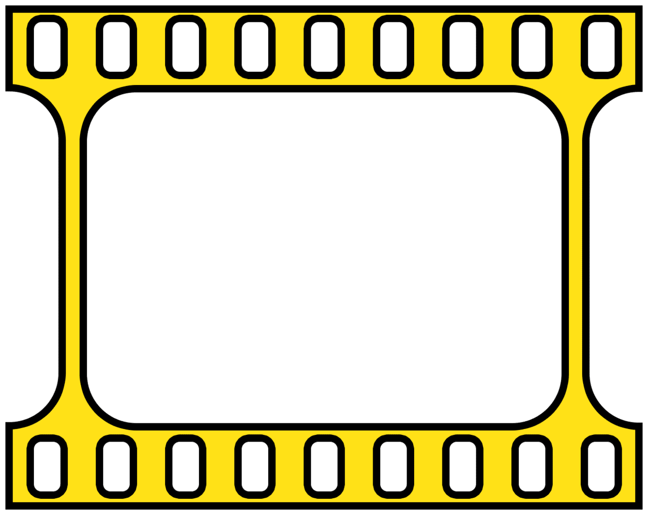 Film pin page clipart image