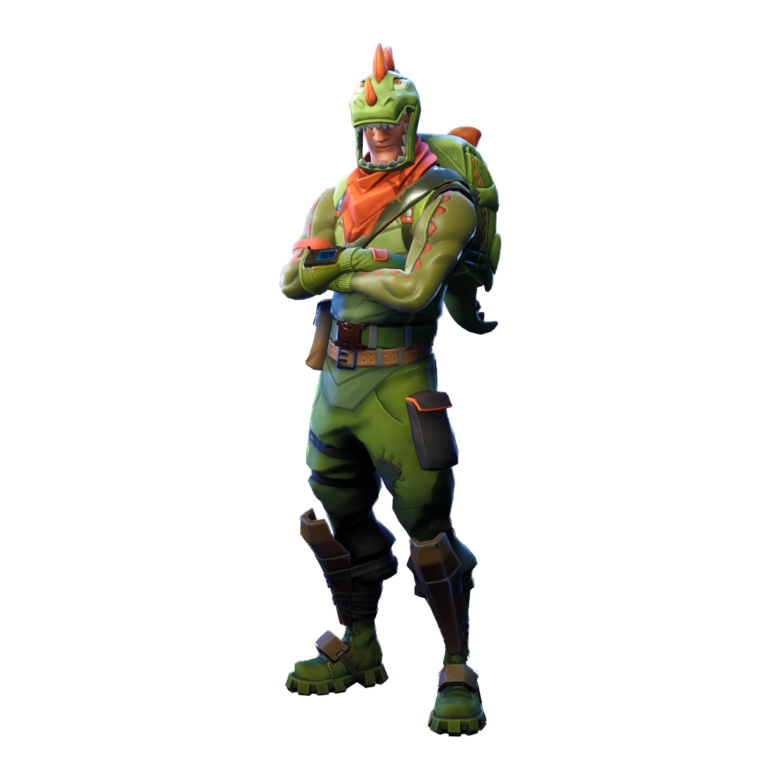 Fortnite rex minecraft skin clipart transparent