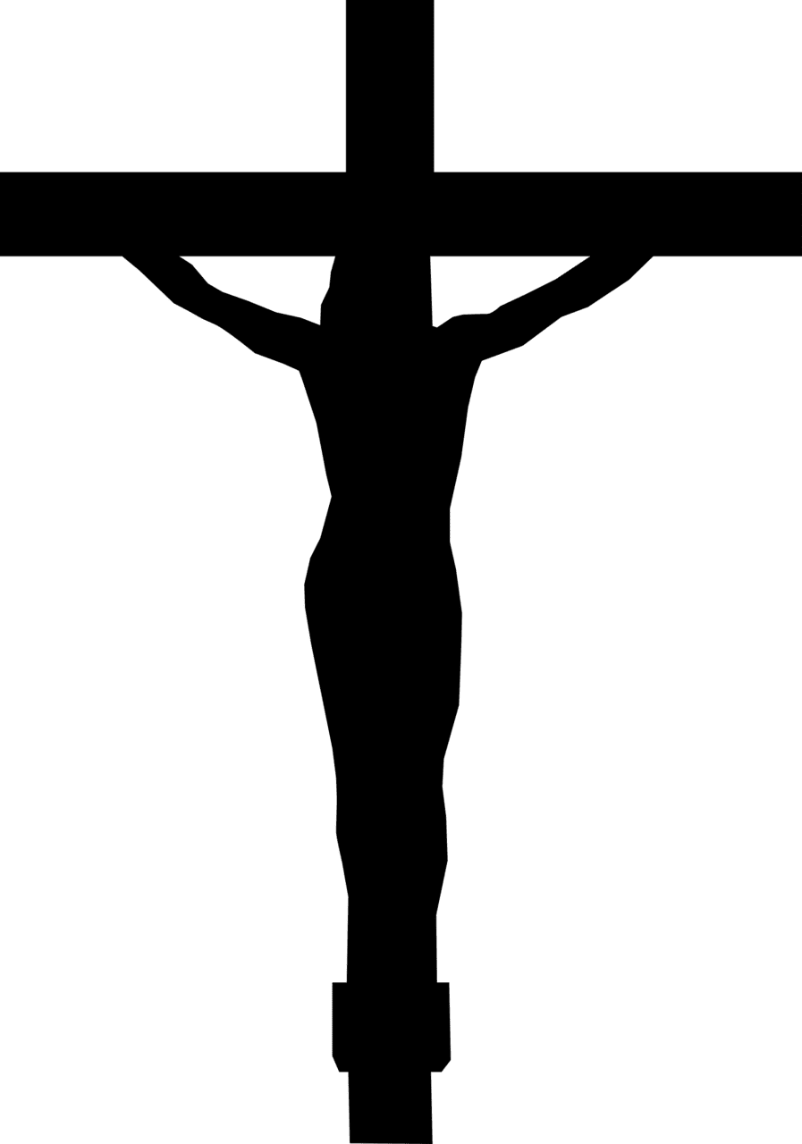 Cross black and white christ vector art image photo cc images clipart