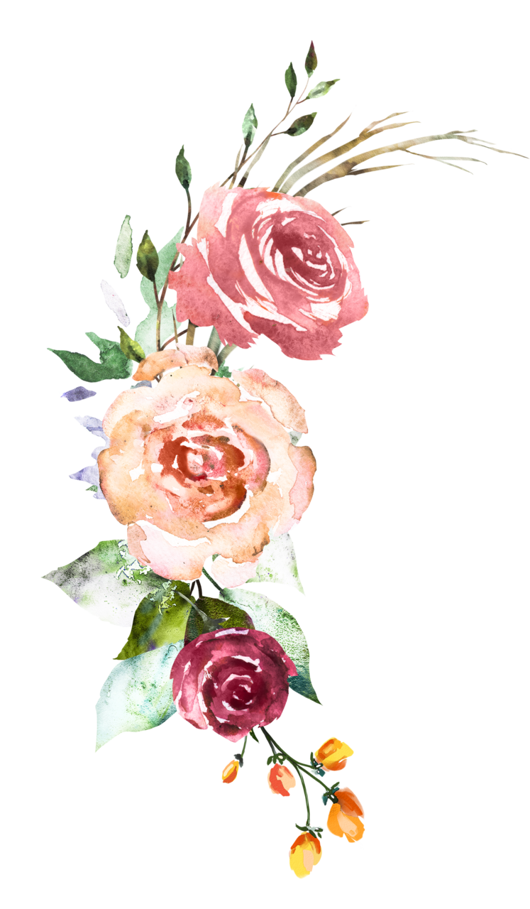 Floral border page clipart free