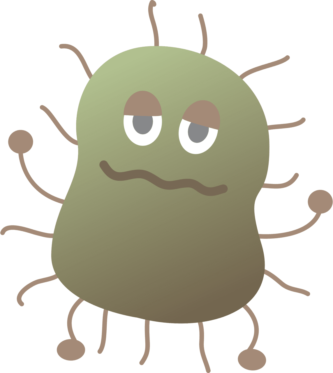 Bacteria virus vector clipart images