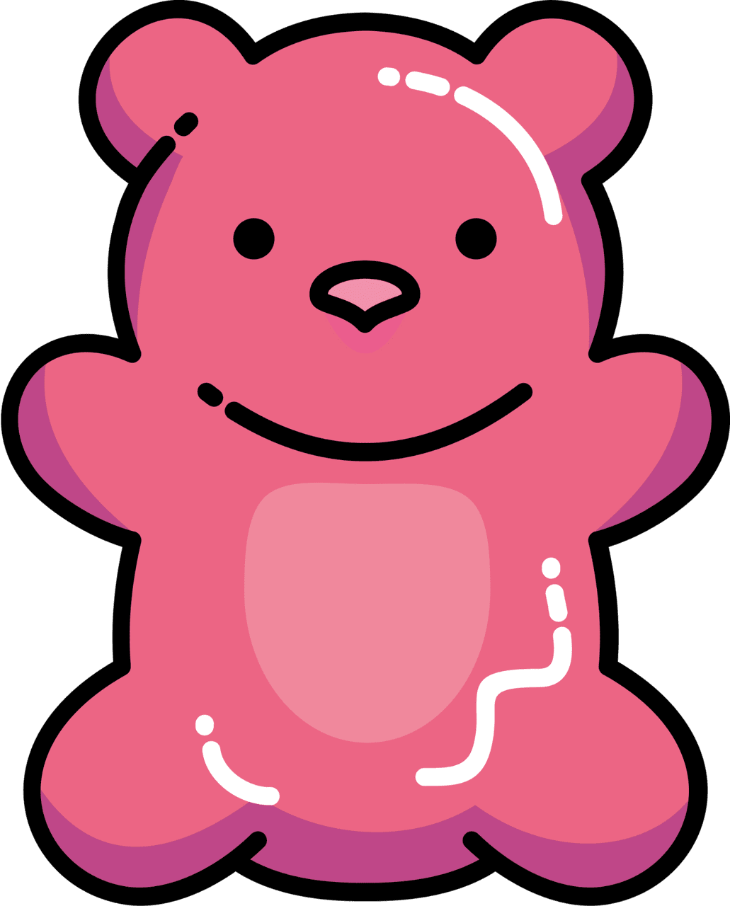 Gummy bear vector clipart images