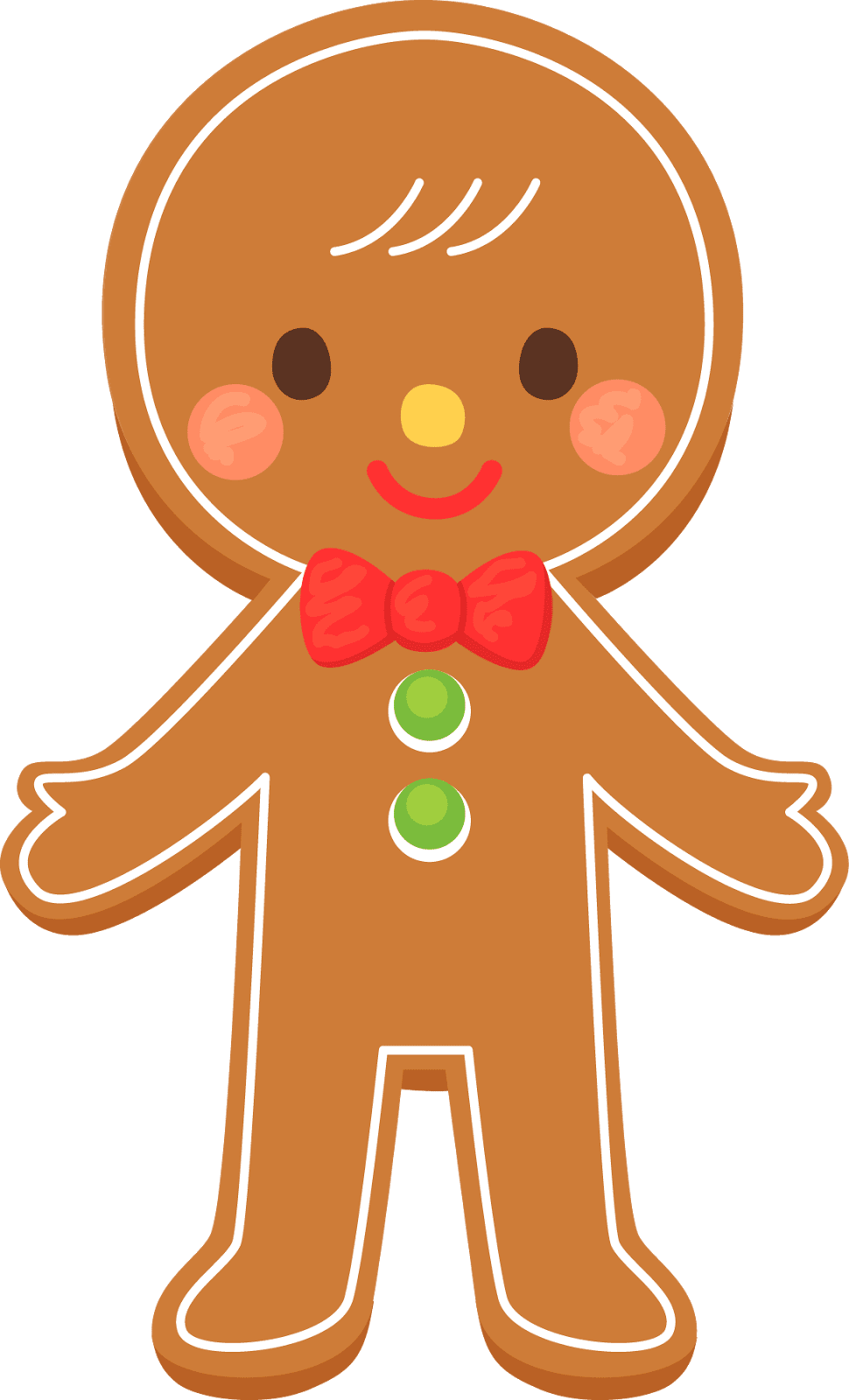 Christmas cookie decorating clipart image