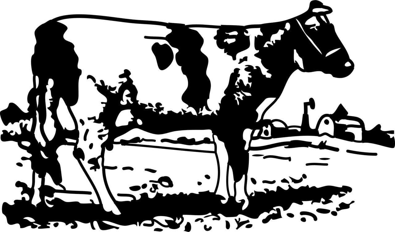 Cattle clipart farm cow image with no background