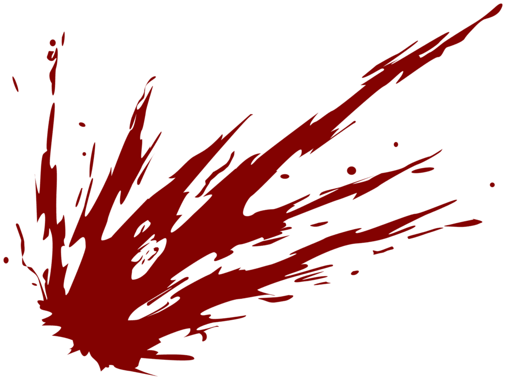 Blood splatter image background clipart