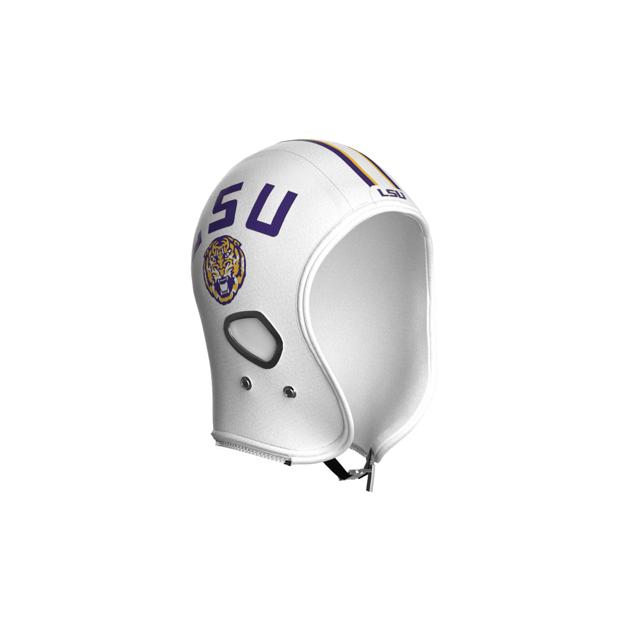 Lsu football helmet hood option adult clipart logo