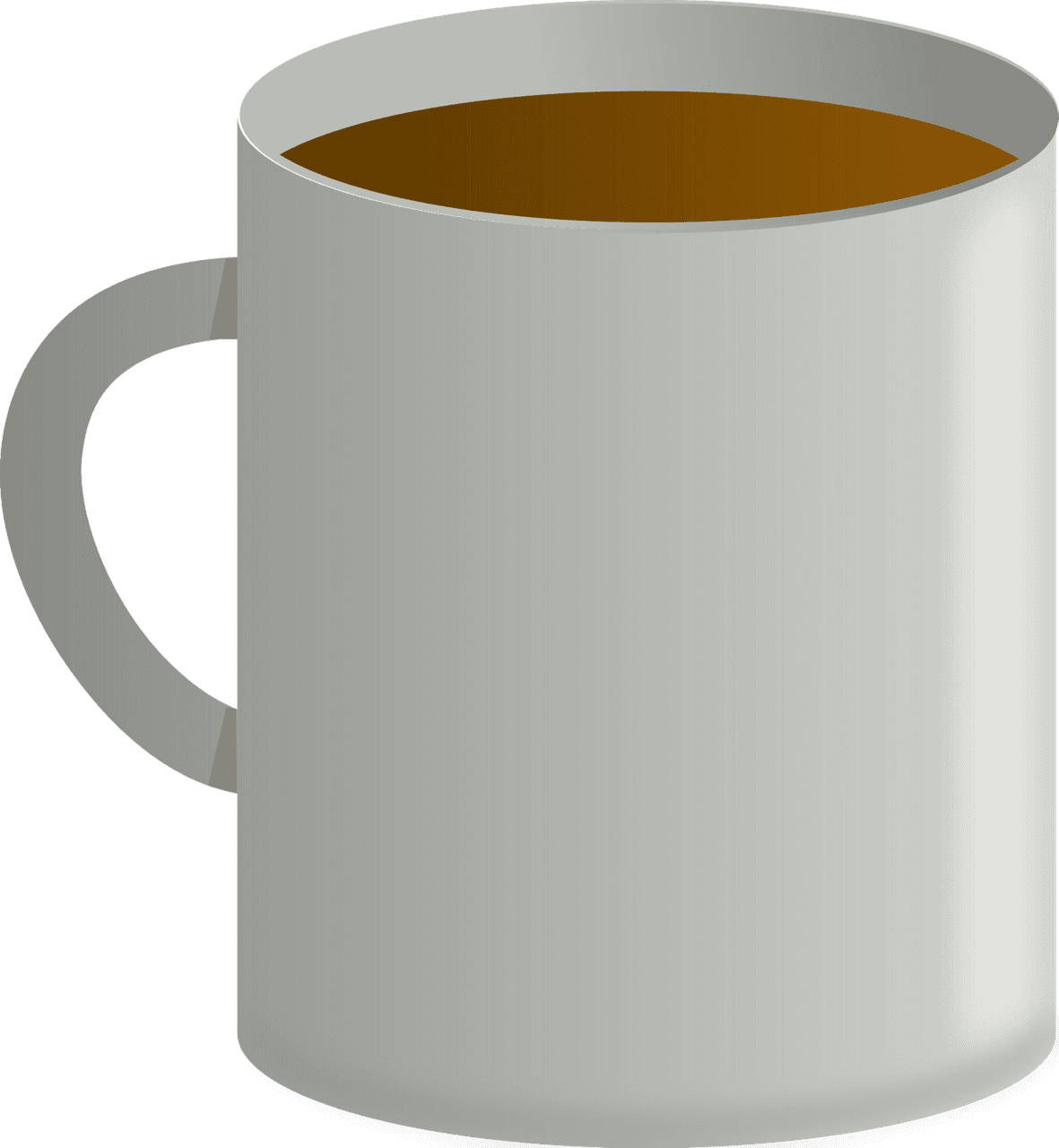 Coffee mug of vector clipart images