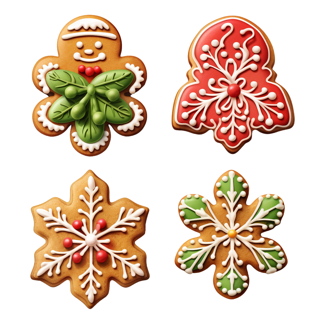 Christmas cookie clipart free 2