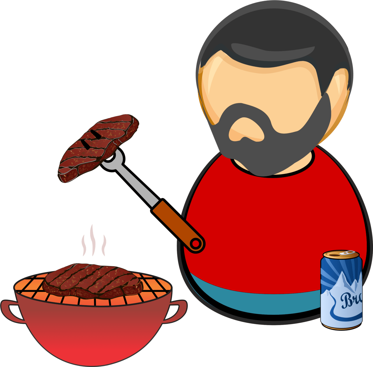 Grilling grill clipart barbecue hamburger clip image with no background