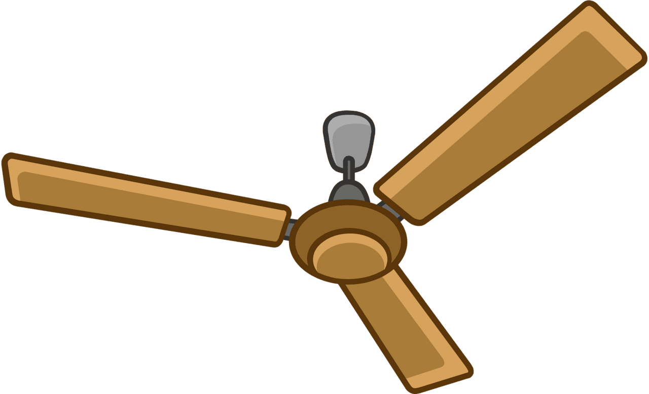 Ceiling fan vector clipart images